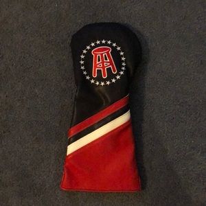 Golf Barstool leather driver head cover